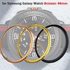 Metal Bezel Ring For Samsung Galaxy Watch 8 Classic 46mm Cover Bumper Protector