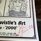 John Entwistle The Who  2000  Art Poster Signed  Music Memorabilia