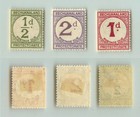 Bechuanaland Protectorate          1926 Sc J4-j6 Mint British Commonwealth   F2136