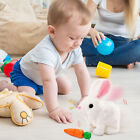 Electric Plush Rabbit Hopping Jumping Interactive Bunny Robot Toy Easter Gift Us