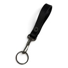 Boston Leather Duty Belt Keeper Key Holder Snap Plain Black Police 5435-1