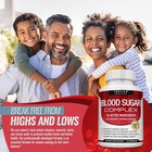 Blood Sugar Blend Support Alpha Lipoic Acid   Cinnamon 20 Herbs Complex-60caps