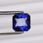 Egl  Certified 4 Ct Natural Kashmiri Blue Sapphire Sparkling Aaa  Loose Gemstone