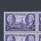 Tennessee Statehood 150th Anniversary - Vintage Set Of 4 Stamps 79 Years Old 
