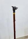 Handmade Solid Brass Head Handle Vintage Style Antique Wooden Walking Stick Cane