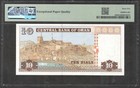 Oman 10 Rials Sultan Qaboos Bin Said P-36 1995 Ah 1416 Pmg 65 Epq Gem Unc
