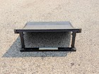 Pickup Only - Ramp Logic Skateboard Quarter Pipe Launch Ramp Black Metal Sturdy