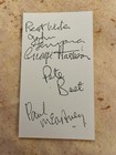 Brian Epstein Replica Business Card Circa 1962 Beatles Manager Liverpool