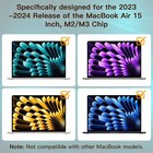 Macbook Air 15 Inch Screen Protector  m2  M3  M4  Tempered Glass Mac Air 15 3  