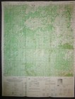 6536 Ii - Map - Ia Drang Valley - Xuong Kuang - Us Special Forces - Vietnam War