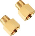 Brass Pipe Fitting Adapters 1 4 Inch Male X 1 4 Inch Female  1 4   Npt Male T   