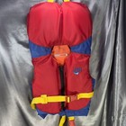 Mti Infant Toddler Pfd Life Jacket    Vest Collar 0-30 Pounds Red Yellow Blue