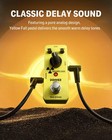        Donner Yellow Fall Delay Pedal Analog Guitar Effect Pedal Vintage Xmas Gift