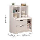 Bedroom Multifunctional Bedside Table Storage Cabinet Nightstand With 2 Drawers