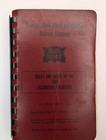 1968 Chicago Rock Island Pacific Railroad Rules Pay Book Locomotive Engineers B1