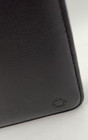 Franklin Covey Leather Binder 7 Ring Organizer Black Zip Around Business Travel