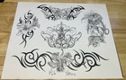 Tattoo Flash - Vintage Litos    97  - 10 Sheets 