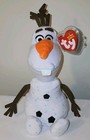 Ty Beanie Babies        Olaf        Snowman 6  Disney Frozen Soft Plushy Stuffed Toy New