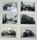 30 Vintage Railroad Train Photos  1962   1963 - Railroadiana - Ca   Nv   Az   Nm