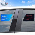 B Pillar Trim Fit For Jeep Compass 2021 2020 2019 2018 2017 Car Door Window Pill