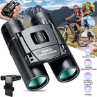 Binoculars 900x25 Zoom Outdoor Travel Compact Folding Telescope Hunting Daynight