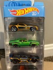 2017 Hot Wheels Hw Horsepower 5 Pack Set Corvette Cuda Viper Mustang Funny Car