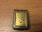 Antique Diamond Match Co Ltd Brass Vesta Case Match Safe Pocket Tin C 1900