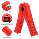 2pcs Power Replacement Battery Alligator Clips Jumper Cable Clamps Welder