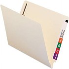  End-tab Folders With 2 Fasteners  Straight Cut  Letter Size  Manila  Pack Of 50