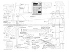 Autogyro Control Line 34  Span Rc Model Airplane Printed Plans   Templates
