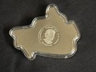 2019-the Canadian Landscape-  50 Canada Map Shaped Coin 3oz Fine Silver 99 99 