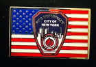 9 11 Memorial Fire Department City Of New York Tie Lapel Jacket Hat Pin Fdny