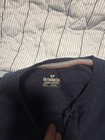 Outdoor Life Men   s Xl Blue Solid Long Sleeve Henley T-shirt Regular Fit