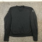 Galvin Green 1912 Golf Club Sweater Washable Wool V Neck Gray Womens 2xl