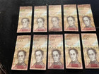 Venezuela Note 100 Bolivares 2013 Lot Of 10 Lot C
