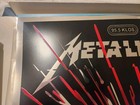 Metallica 2017 Vip Foil Poster Pasadena Ca Rose Bowl Hardwired To Self Destruct