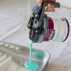 Paint Mixing Lid  1 Gallon Paint Can Mixer With Pour Spout  Paddle Stirrer