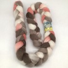 2 Skeins Of Roving Wool - Greenwood   Newport Tweed  8 Oz Total 