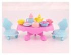 Mini Pet Shop1 Table   2 Chairs   Delicious Food Fit Lps Pet Toy Xmas Gift Kid