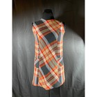 Vintage Plaid Romper  Carol Evans Penneys  Size 14 Young Ladies  Mini Skirt  