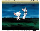 Pinky And The Brain Original Production Animation Cel Spielberg 1997 Warner Bros