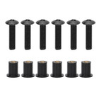 For Yamaha Apex Nytro Srx Rx1 Vector Snowmobile Windshield Screw rubber Nuts Kit