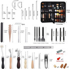 Leather Working Tools Leather Craft Kit And Supplies Upholstery Repair Kit With