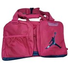 Nike Air Jordan Jumpman Duffle Bag Red Black New Small Gym Travel Sm0744r78 New