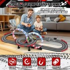 Slot Car Race Track Set Electric Powered Race Track Dual Racing Car Track Set