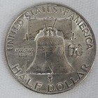 1956 Franklin Half Dollar Fbl In Bu Condition