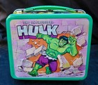 Vintage Incredible Hulk Lunchbox   Thermos - Marvel Mcu  1978  C-8 8 5 Awesome 