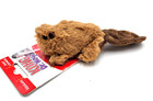 Kong Dr Noyz  6  Beaver Small Plush Squeaky Puppy Dog Fetch Toy W xtra Squeakers