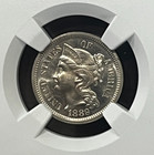 1889 3cn Three Cents  Ngc Pf-64