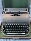 Vintage 1950s Remington Quiet-riter Miracle Tab Typewriter With Hard Case